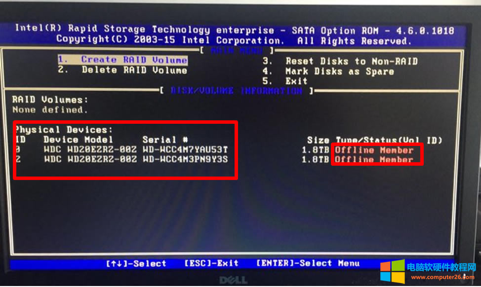 �������RAID1Ӳ�P���ϣ������]�Ђ�ݣ�������Ԟ��
