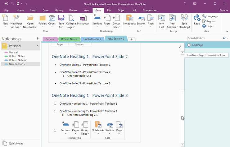 ͨ�^���ֹPӛ�䌚�D�Q OneNote ���� PowerPoint ��ʾ�ĸ塢�ß�Ƭ���ı���