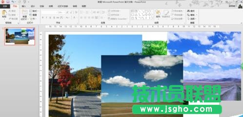 ��ô��һ��PPT�(y��)�O(sh��)��һ�M�DƬˮƽ�L��(d��ng)��Ч����