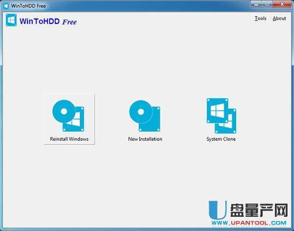 怎么用WinToHDD不用U盤重裝Win7/8/10系統教程