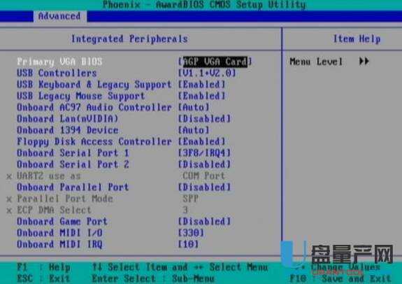 Integrated Peripherals�O(sh��)�Ã�(n��i)�ݽ���