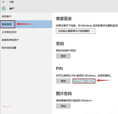 Win10����PIN�a