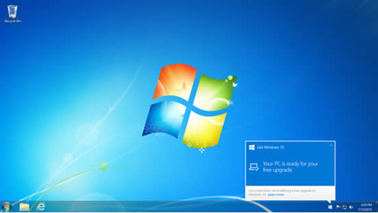 ���µ�Windows7��win8.1�ṩ�ˡ�형����ĸ���������Windows10�w�